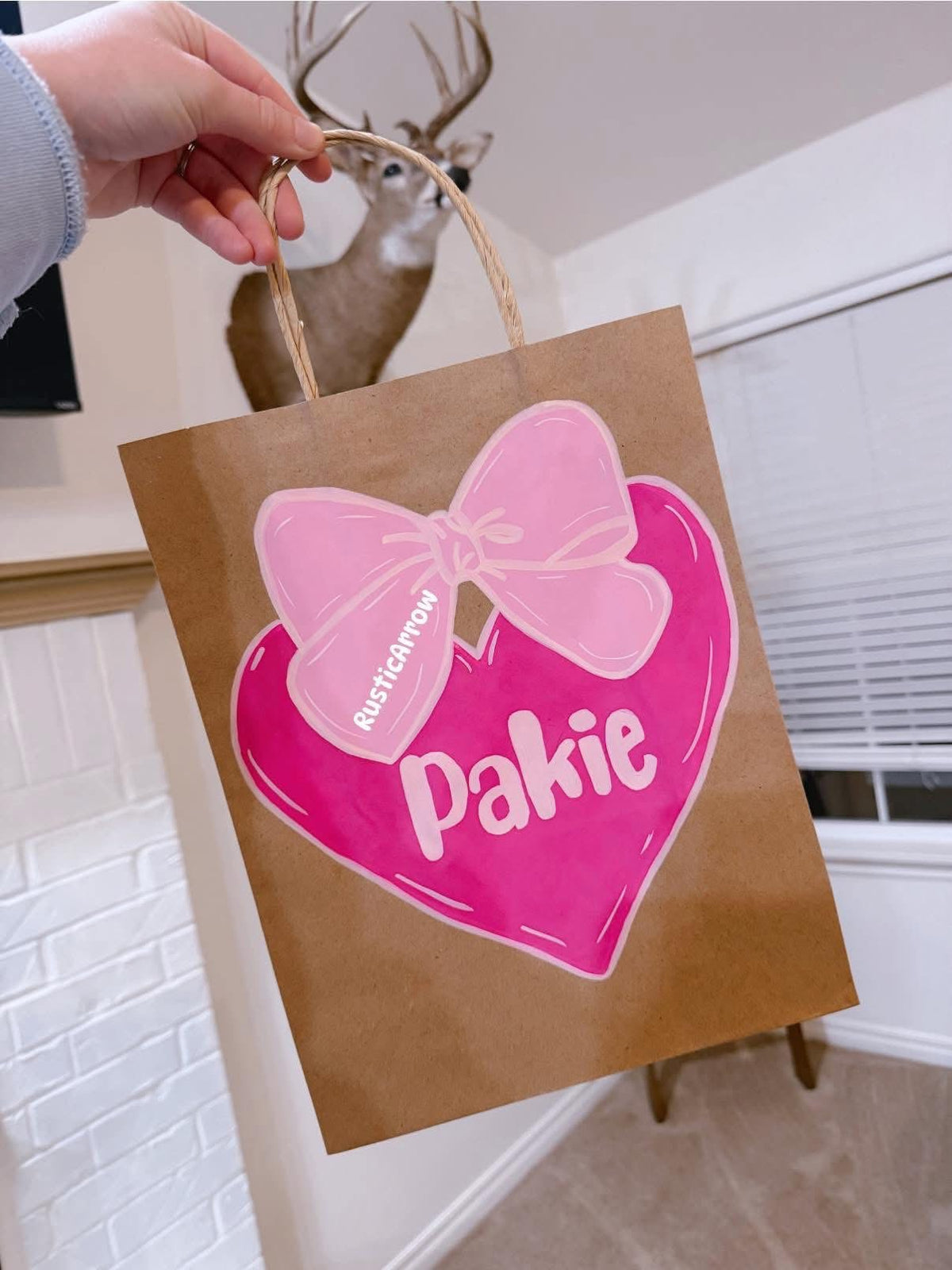 Hand painted bags