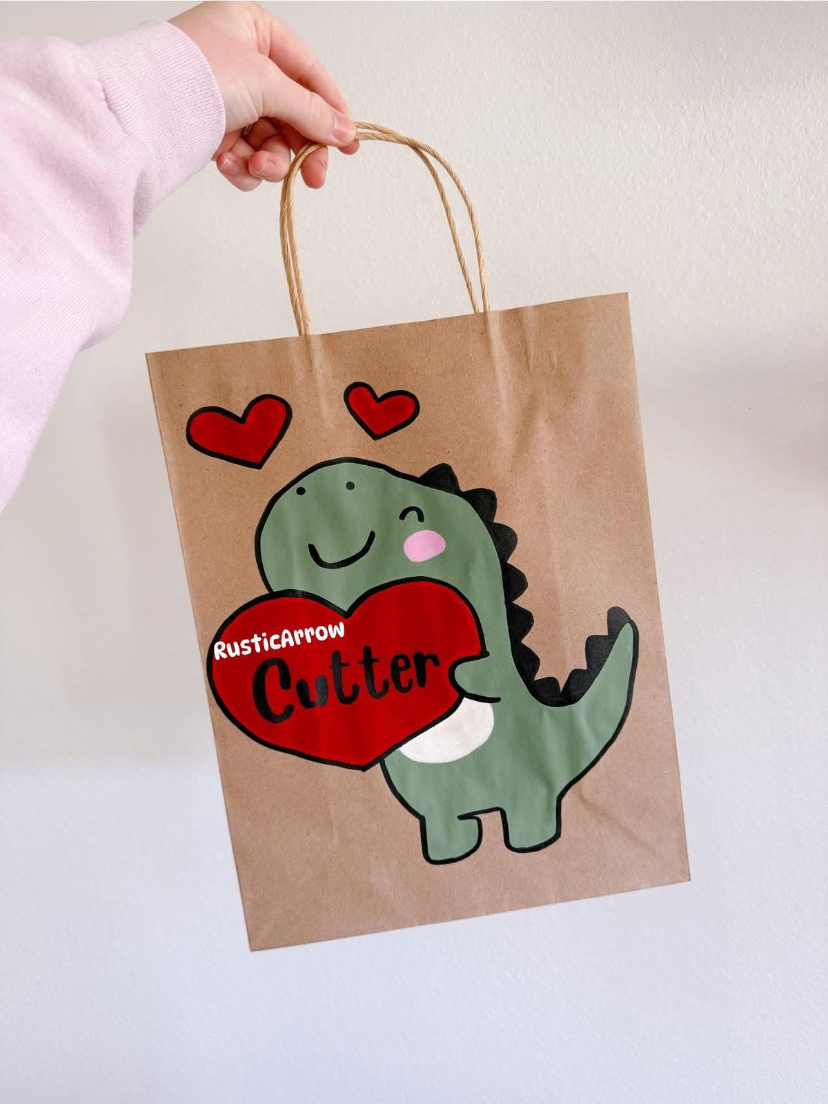 Hand painted bags