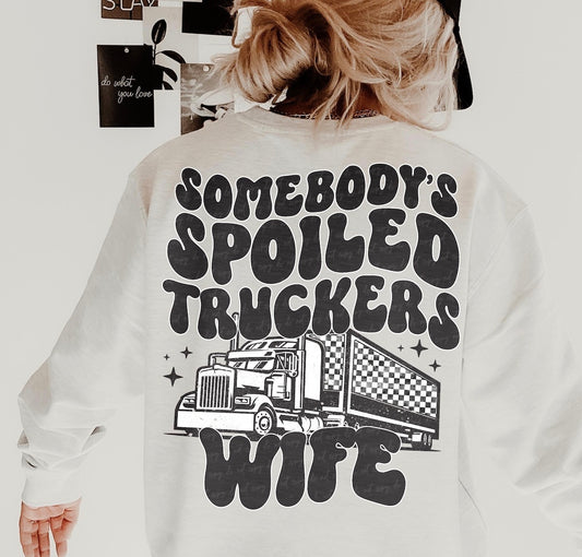 Spoiled truckers wife