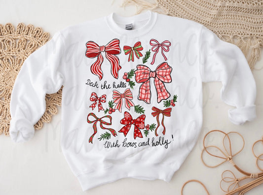 Deck the halls with bows & holly