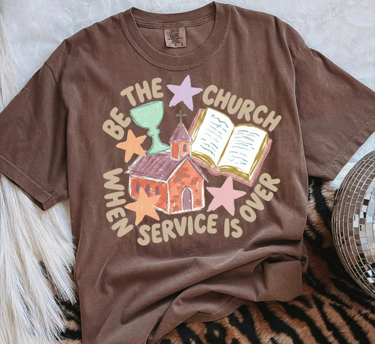 Be the church when service is over