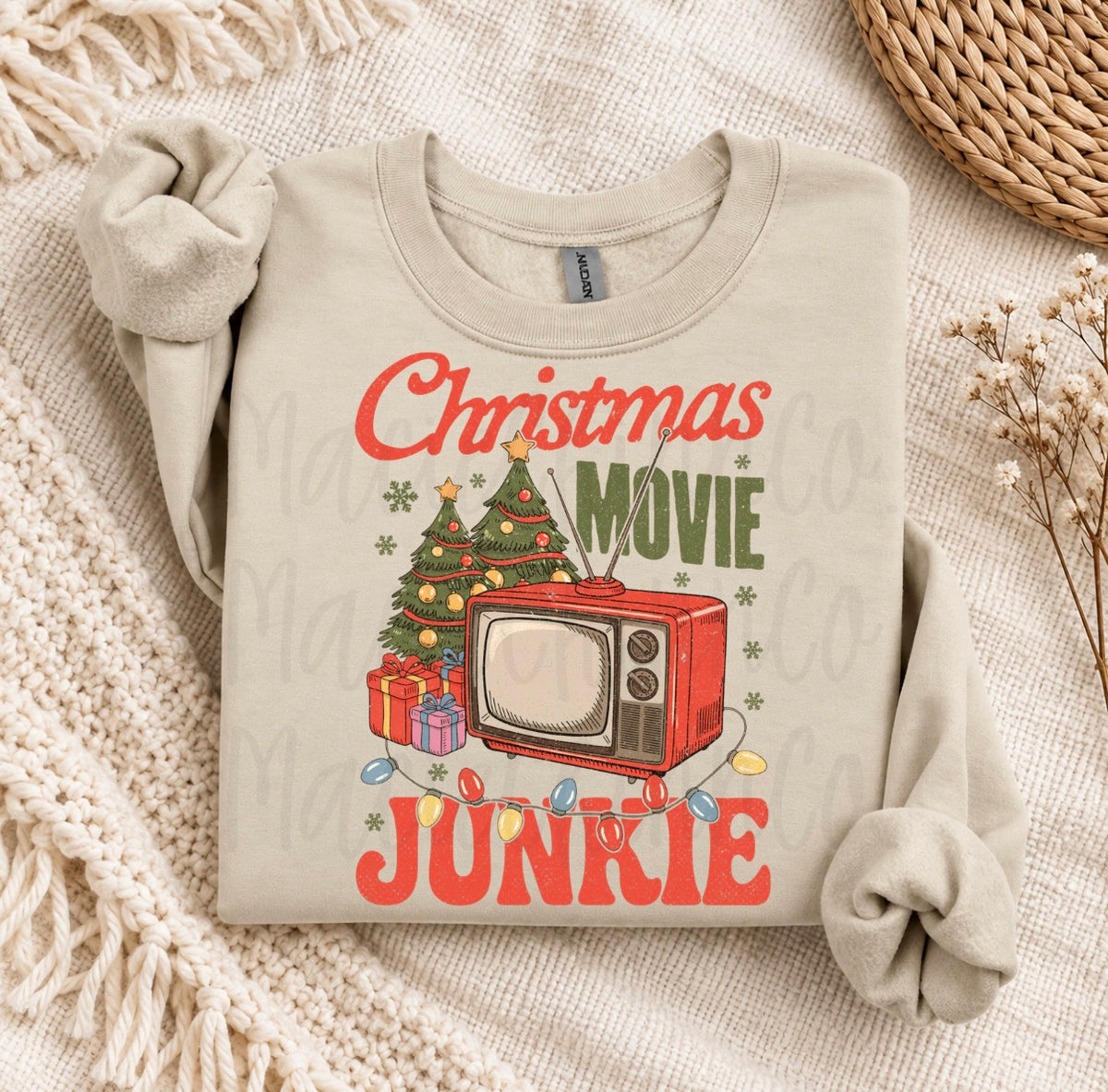 Christmas movie junkie