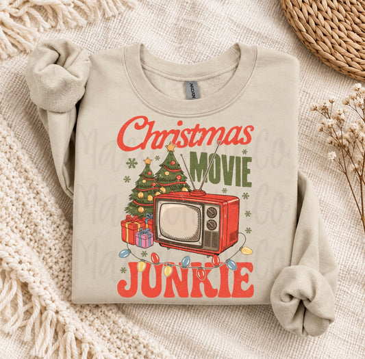 Christmas movie junkie