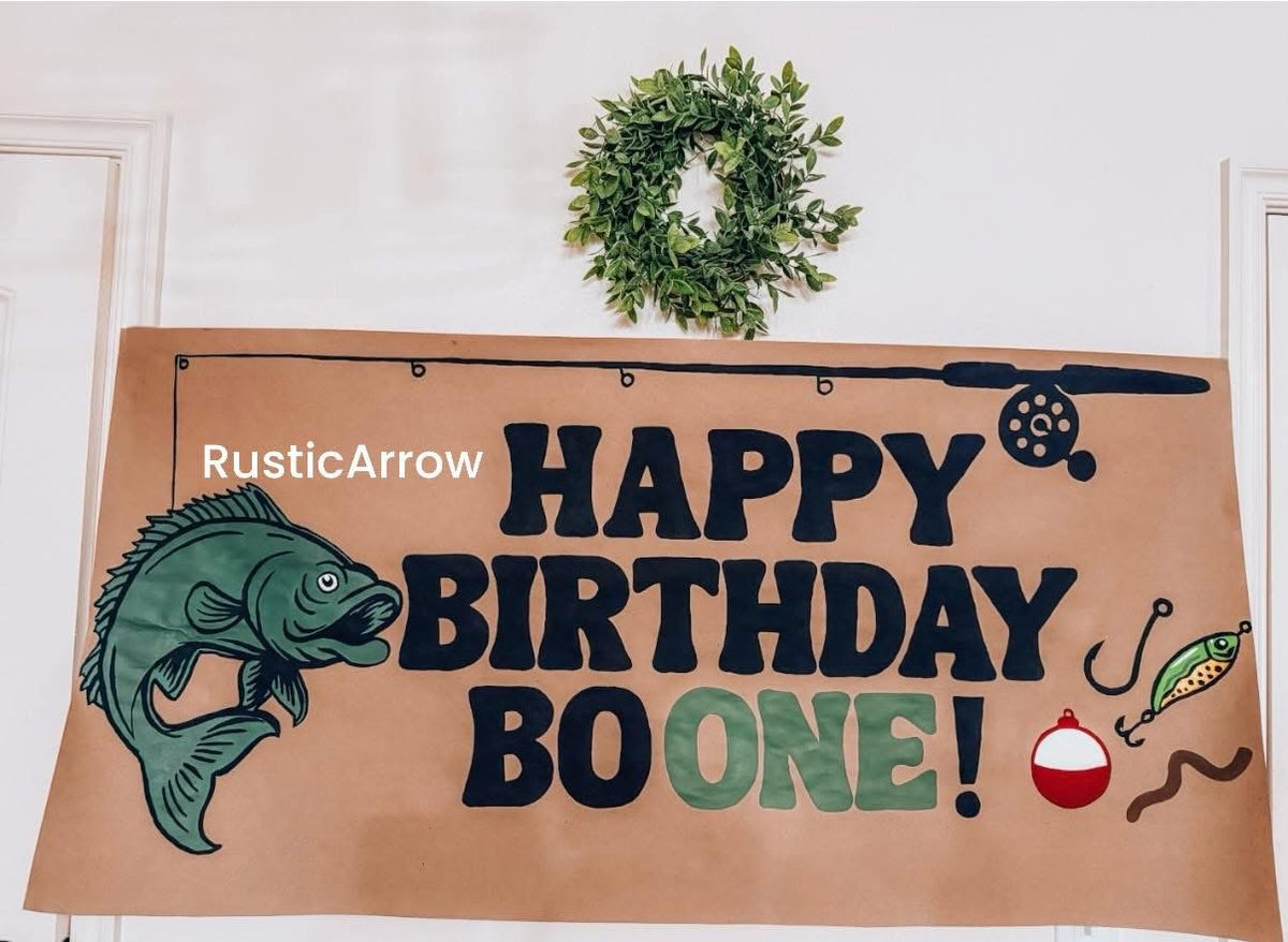 Hand painted banner- design deposit