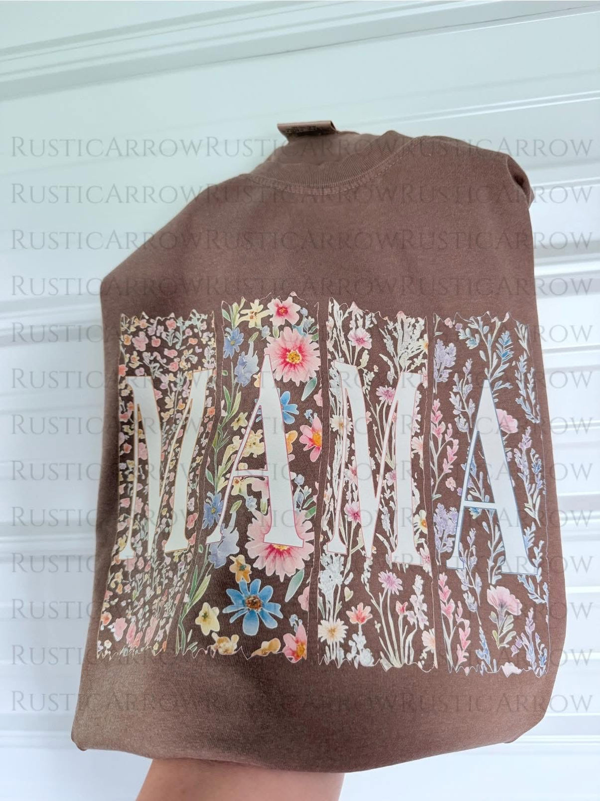 Floral mama block