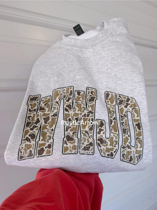 Camo WWJD