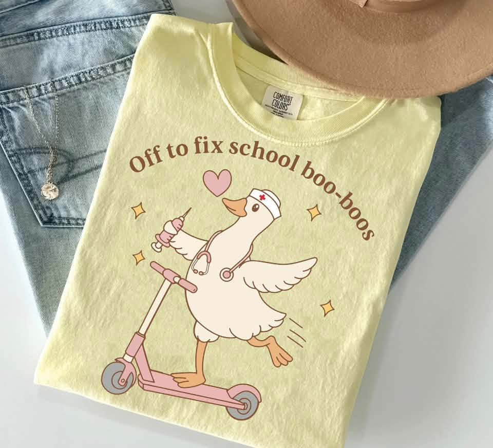 Off to fix school boo boos