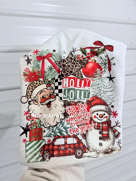 Vintage Christmas collage