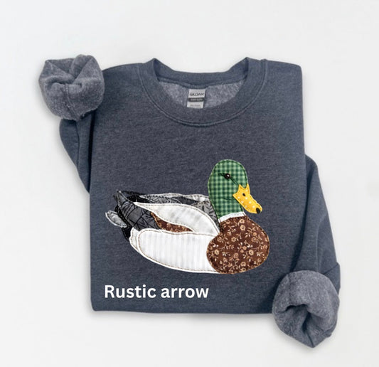 Mallard faux patchwork