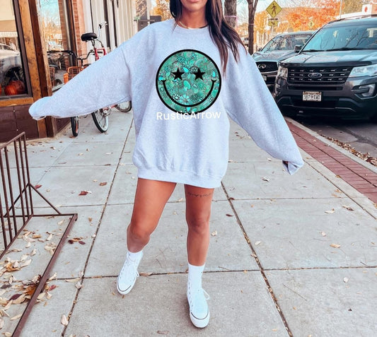 Turquoise smiley